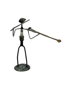 Zündkerzenfiguren Geiger aus Burkina Faso